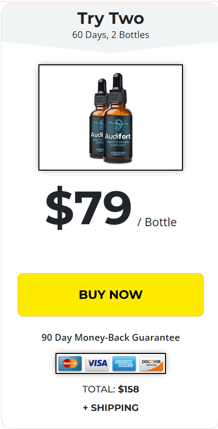 Audifort 2 bottle