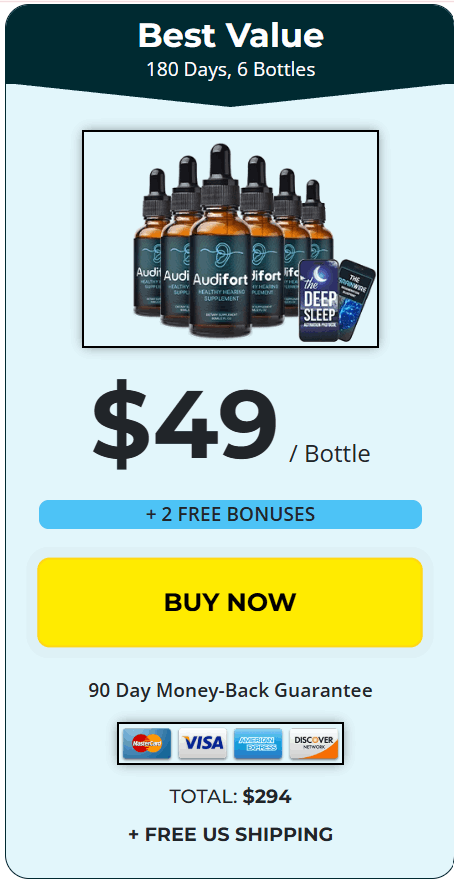 Audifort 6 bottle